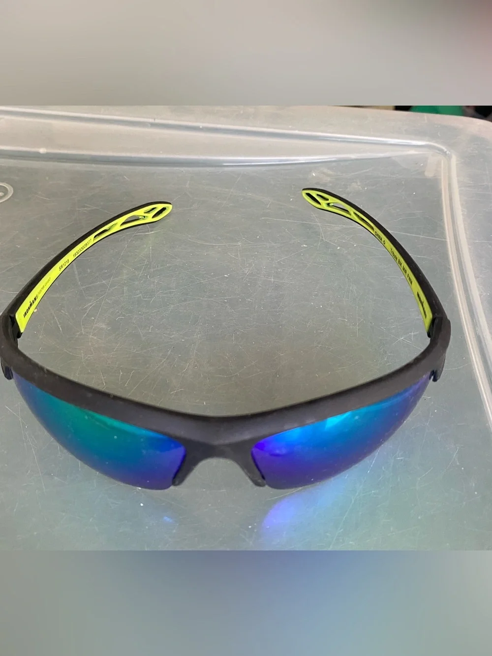 Ironman Men's Blade Fashion Sunglasses Black